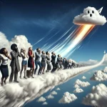 "Oracle revenue forecast infographic showing impressive cloud growth outpacing competitors, highlighting key statistics and analysis for financial analysts."